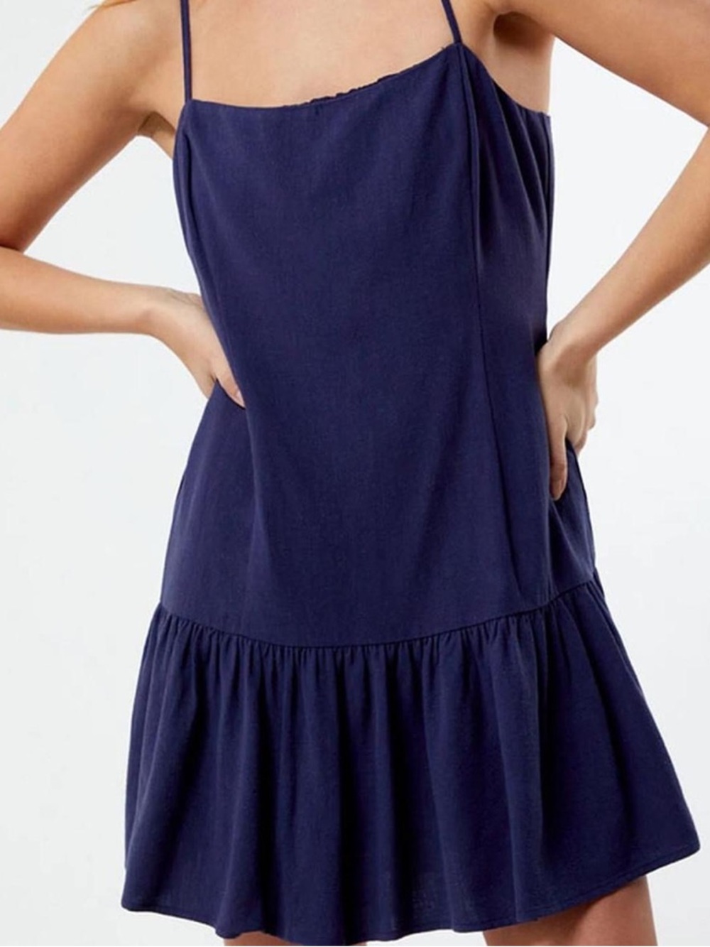 La Hearts Pacsun Deep Blue Strappy Dress